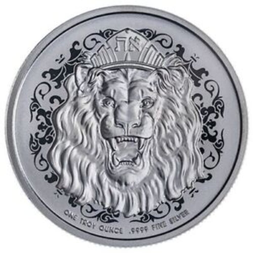 20 x 2021 $2 NIUE 1 oz Roaring Lion .9999 Silver mintage 150,000